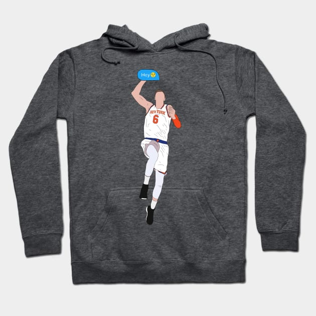 Kristaps Porzingis DMs Hoodie by KNR